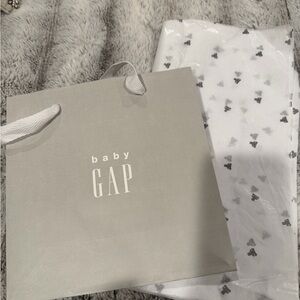 GAP Baby Gray and White Set